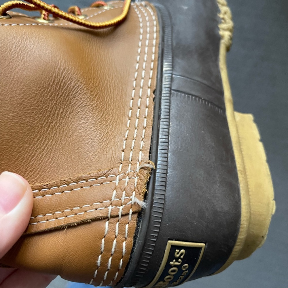 Brown and Black Duck Boots - Picture 6 of 6